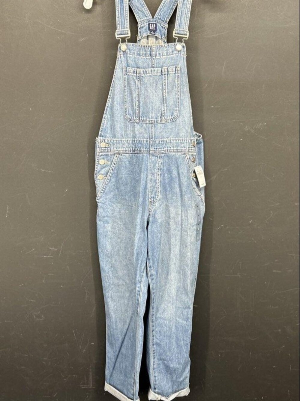 Gap Blue Denim Overalls Women's Sz S With Tags